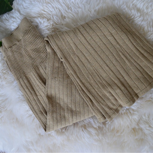 Free people ribbed flare knit pants - Picture 2 of 2